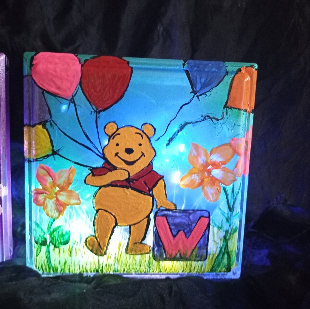 Hand Painted Color Light Block Set - Picture 4 of 4